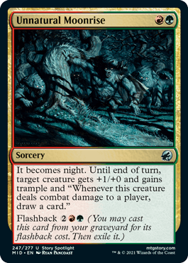 【ENG】【Foil】《不自然な月の出/Unnatural Moonrise》[MID]