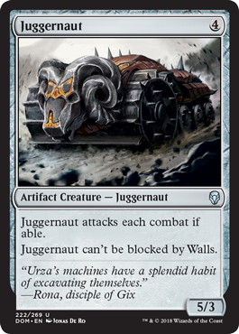 【ENG】【Foil】《巨大戦車/Juggernaut》[DOM]