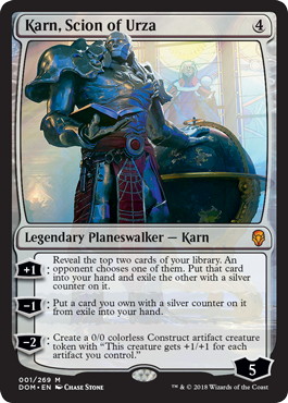 【ENG】《ウルザの後継、カーン/Karn, Scion of Urza》[DOM]