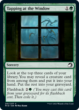 【ENG】【Foil】《窓を叩く/Tapping at the Window》[MID]