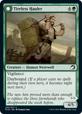 【ENG】【Foil】《不屈の運び屋/Tireless Hauler》[MID]