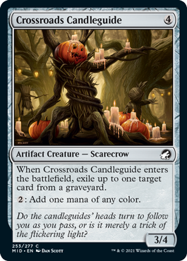 【ENG】【Foil】《岐路の蝋燭案内/Crossroads Candleguide》[MID]