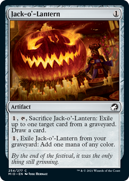 【ENG】【Foil】《ジャック・オー・ランタン/Jack-o'-Lantern》[MID]