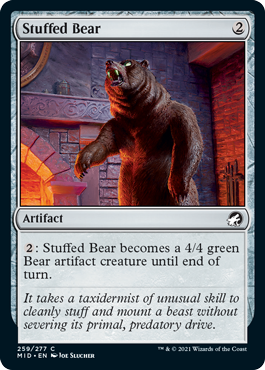【ENG】【Foil】《熊の剥製/Stuffed Bear》[MID]