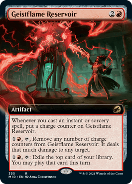 【ENG】■拡張アート■《霊炎貯蔵器/Geistflame Reservoir》[MID]