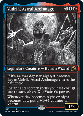 【ENG】■ショーケース■《星の大魔導師、ヴァドリック/Vadrik, Astral Archmage》[MID]
