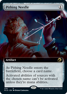 【ENG】【Foil】■拡張アート■《真髄の針/Pithing Needle》[MID]