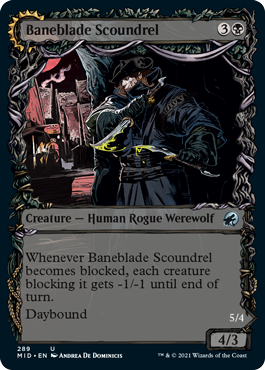 【ENG】■ショーケース■《破滅刃の悪漢/Baneblade Scoundrel》[MID]