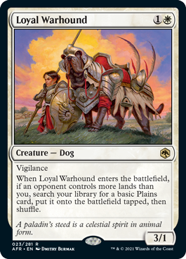 【ENG】《忠実な軍用犬/Loyal Warhound》[AFR]