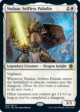 【ENG】《無私のパラディン、ナダール/Nadaar, Selfless Paladin》[AFR]