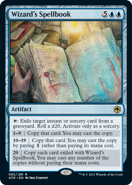 【ENG】《ウィザードの呪文書/Wizard's Spellbook》[AFR]