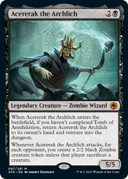 【ENG】《アーチリッチ、アサーラック/Acererak the Archlich》[AFR]