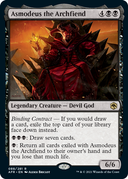 【ENG】《アーチフィーンド、アスモデウス/Asmodeus the Archfiend》[AFR]