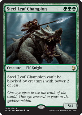 【ENG】《鉄葉のチャンピオン/Steel Leaf Champion》[DOM]