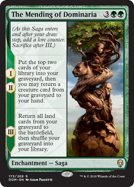【ENG】《ドミナリアの大修復/The Mending of Dominaria》[DOM]