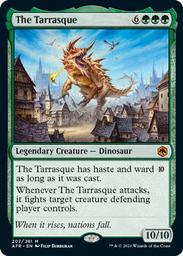 【ENG】《タラスク/The Tarrasque》[AFR]