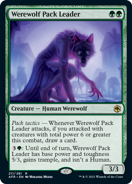 【ENG】《群れ率いの人狼/Werewolf Pack Leader》[AFR]