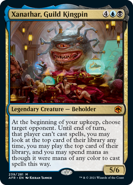 【ENG】《ギルドの重鎮、ザナサー/Xanathar, Guild Kingpin》[AFR]