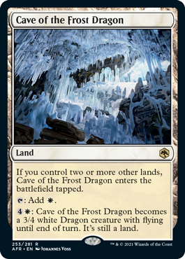 【ENG】《フロスト・ドラゴンの洞窟/Cave of the Frost Dragon》[AFR]