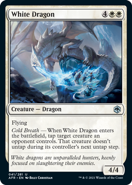 【ENG】《ホワイト・ドラゴン/White Dragon》[AFR]