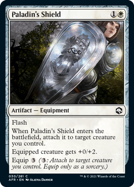 【ENG】《パラディンの盾/Paladin's Shield》[AFR]