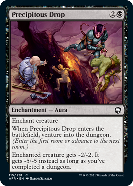 【ENG】【Foil】《急な落下/Precipitous Drop》[AFR]