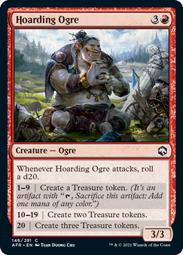 【ENG】【Foil】《溜め込むオーガ/Hoarding Ogre》[AFR]