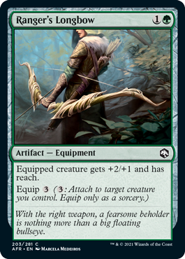 【ENG】【Foil】《レンジャーの長弓/Ranger's Longbow》[AFR]