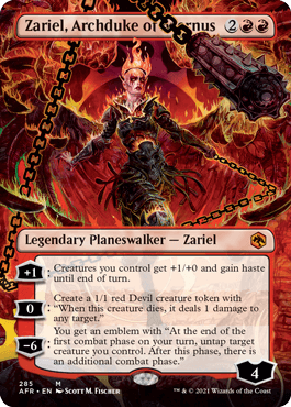 【ENG】■ボーダーレス■《アヴェルナスの大公、ザリエル/Zariel, Archduke of Avernus》[AFR]