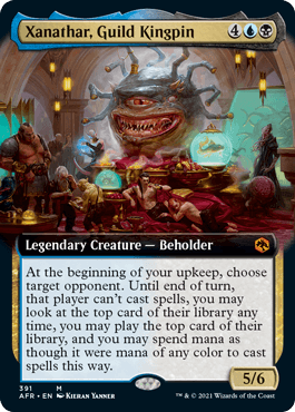 【ENG】■拡張アート■《ギルドの重鎮、ザナサー/Xanathar, Guild Kingpin》[AFR]