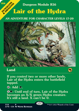 【ENG】■ショーケース■《ハイドラの巣/Lair of the Hydra》[AFR]