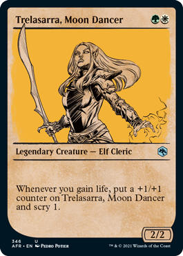 【ENG】【Foil】■ショーケース■《月の踊り手、トレラッサーラ /Trelasarra, Moon Dancer》[AFR]