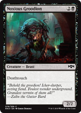 【ENG】【Foil】《有毒グルーディオン/Noxious Groodion》[RNA]