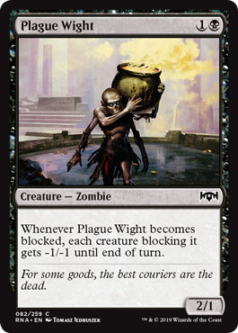 【ENG】【Foil】《疫病ワイト/Plague Wight》[RNA]