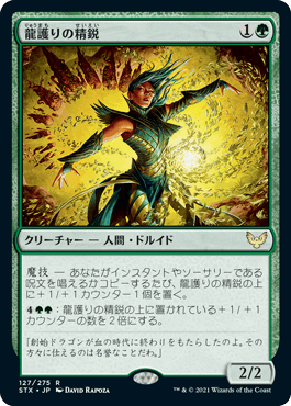 【JPN】《龍護りの精鋭/Dragonsguard Elite》[STX]
