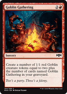 【ENG】【Foil】《ゴブリンの集会/Goblin Gathering》[RNA]