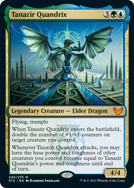 【ENG】《ターナジール・クアンドリクス/Tanazir Quandrix》[STX]