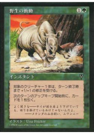 【JPN】《野生の衝動/Feral Instinct》[VIS]