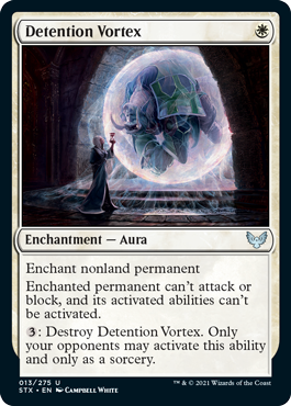 【ENG】【Foil】《居残りの渦/Detention Vortex》[STX]