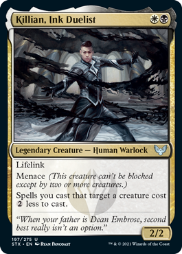 【ENG】【Foil】《墨の決闘者、キリアン/Killian, Ink Duelist》[STX]