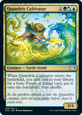 【ENG】【Foil】《クアンドリクスの栽培者/Quandrix Cultivator》[STX]