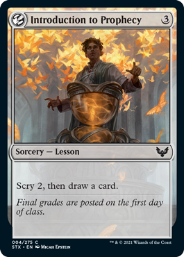 【ENG】【Foil】《予言学入門/Introduction to Prophecy》[STX]