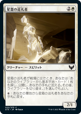 【JPN】【Foil】《星霜の巡礼者/Pilgrim of the Ages》[STX]