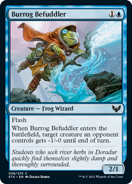 【ENG】【Foil】《バロッグの混乱起こし/Burrog Befuddler》[STX]
