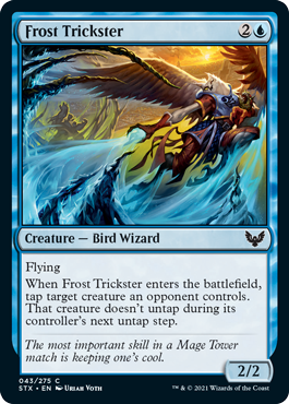 【ENG】【Foil】《霜のペテン師/Frost Trickster》[STX]