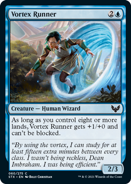 【ENG】【Foil】《渦の走者/Vortex Runner》[STX]