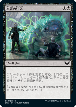 【JPN】【Foil】《本質の注入/Essence Infusion》[STX]