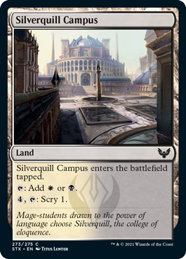 【ENG】【Foil】《シルバークイルの学舎/Silverquill Campus》[STX]