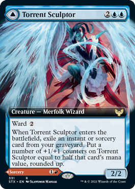 【ENG】■拡張アート■《奔流の彫刻家/Torrent Sculptor》[STX]