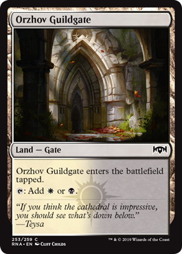 【ENG】《オルゾフのギルド門/Orzhov Guildgate》(253)[RNA]